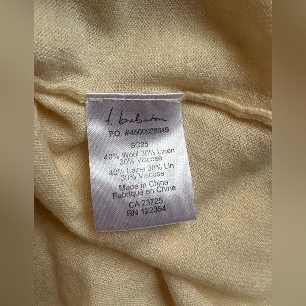 BABATON v neck sweater - Picture 5 of 8